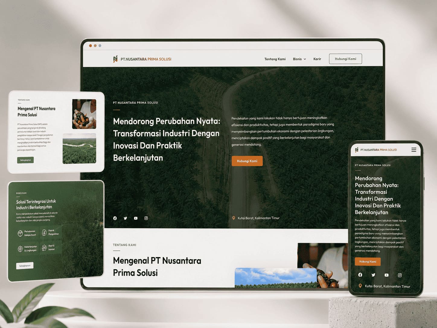 Nusantara Prima Solusi project screenshot